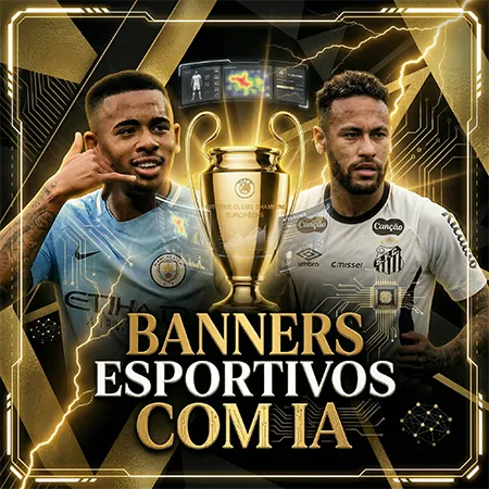 Banners Esportivos com IA