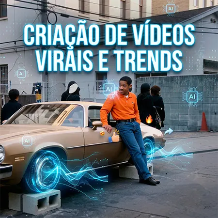 Criação de Vídeos Virais e Trends